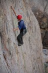 Old school Tommy sport climbing�yeah boy!