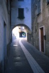 Narrow streets in Nago