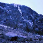 View of the route on the approach