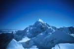 Illampu (6368m) in Bolivia, taken from high on the ridge on Ancohuma