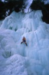 Jim leading the main downstream flow, center section