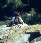 Low down on the East Buttress